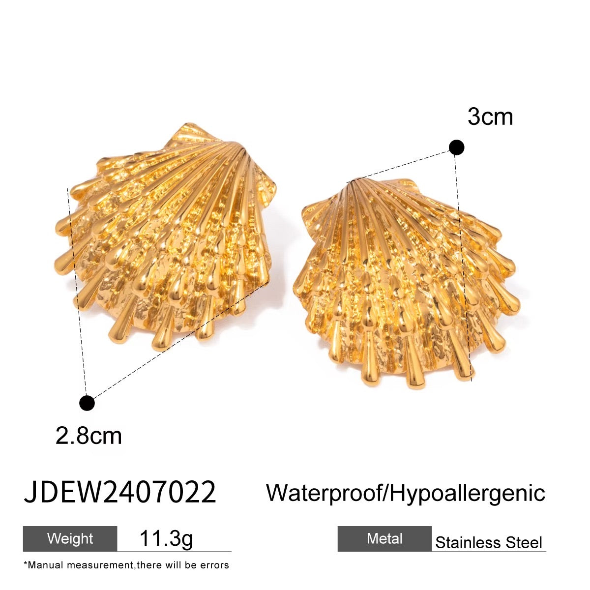 Seashell Earrings