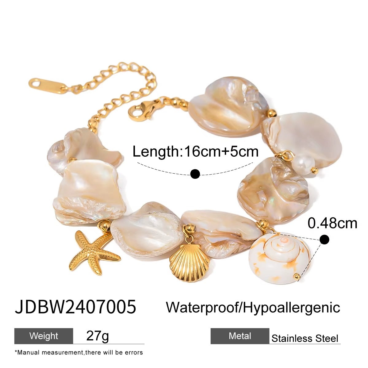 Shoreline Medallion Bracelet