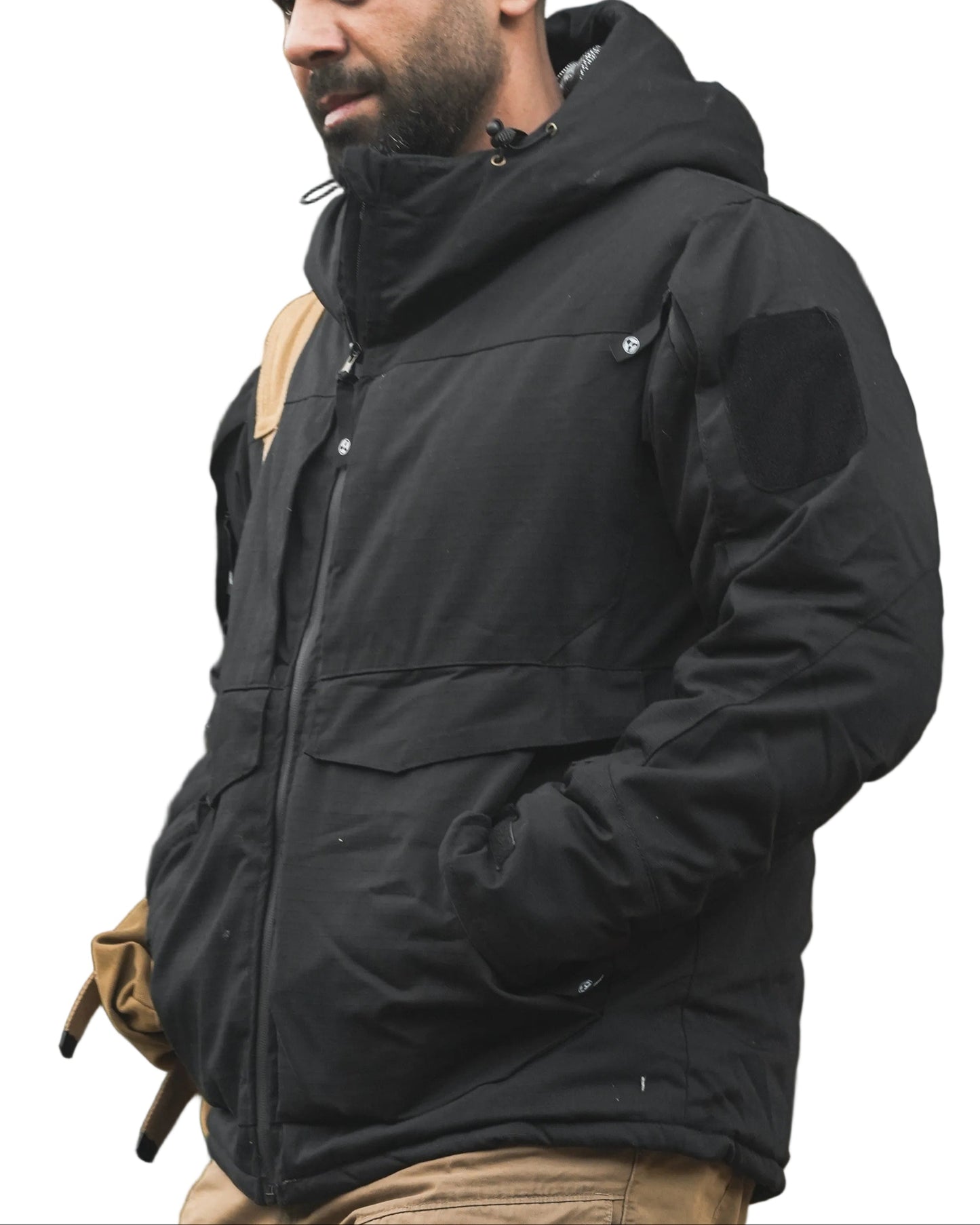 Men’s Waterproof Tactical Puffer Jacket