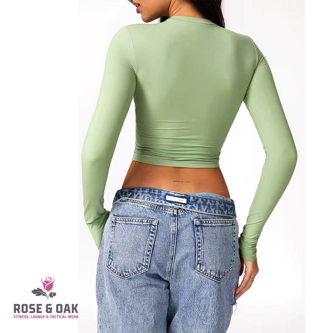 Long Sleeve T-Shirt - Green