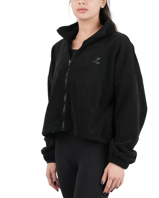 Warm Fleece Jacket – Black