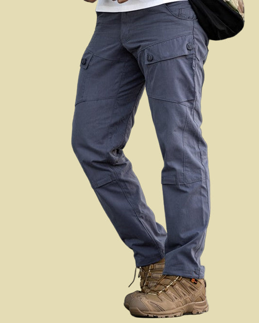 Men’s Camo Tactical Cargo Pants - Gray