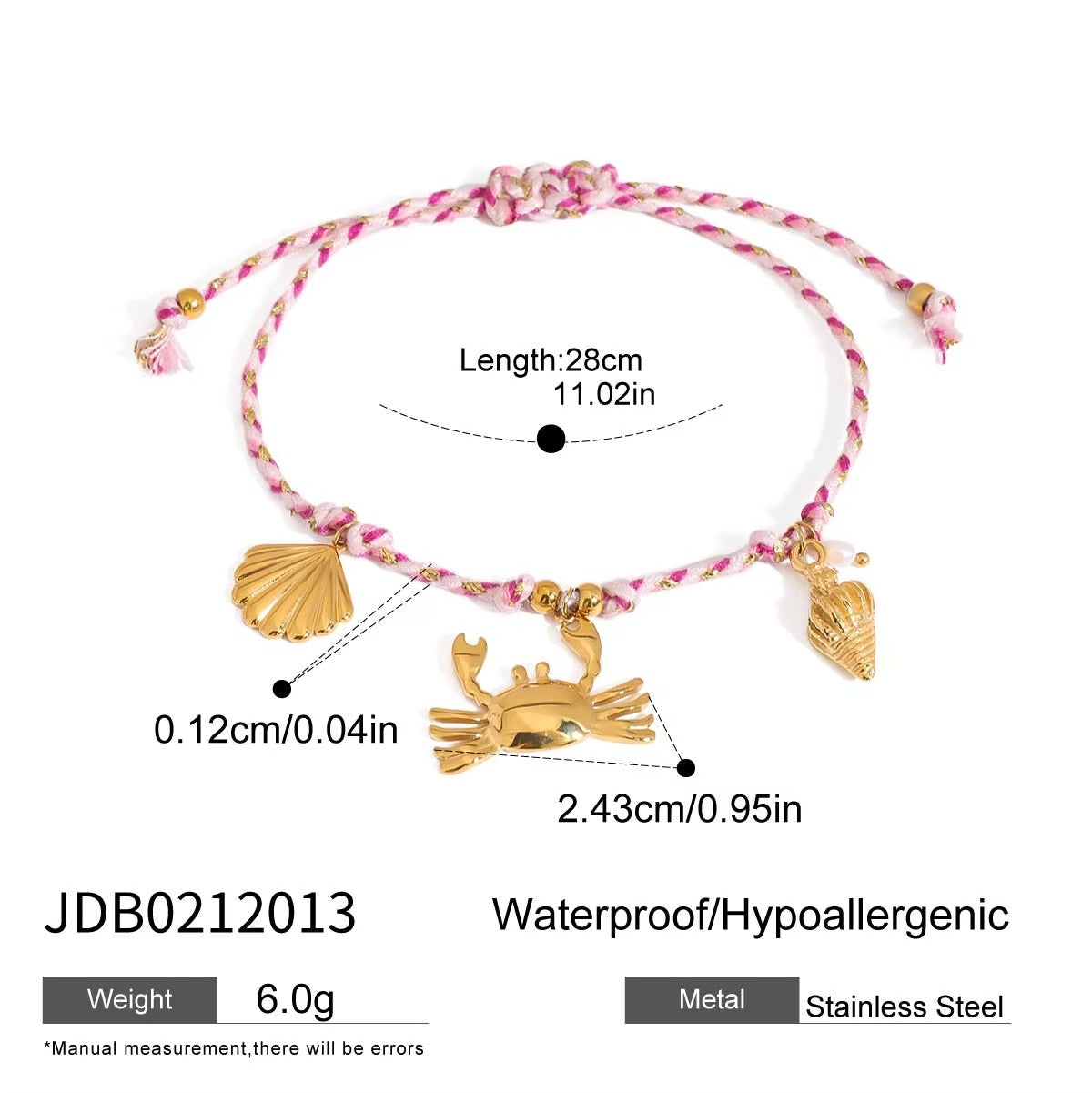 Crabby Cove Bracelet
