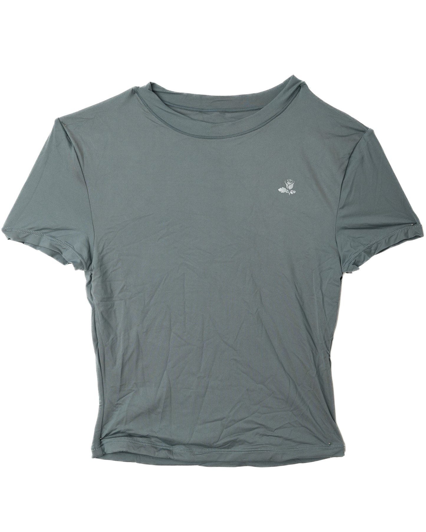 Crop T-Shirt - Gray