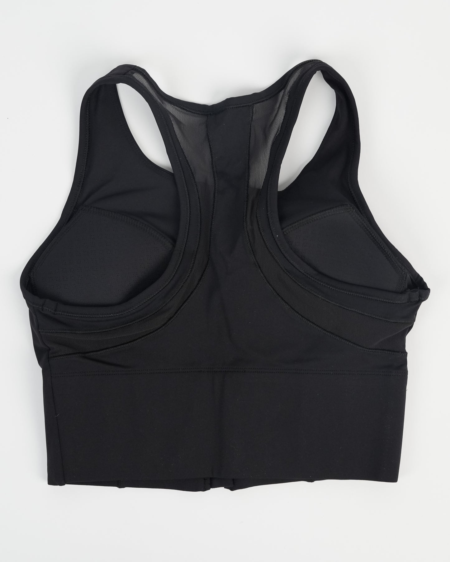 Balance Zip Bra - Black