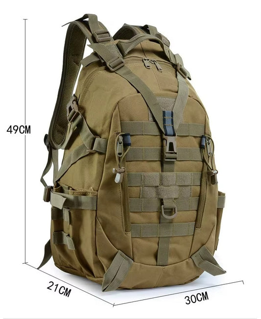 Khaki Tactical Backpack