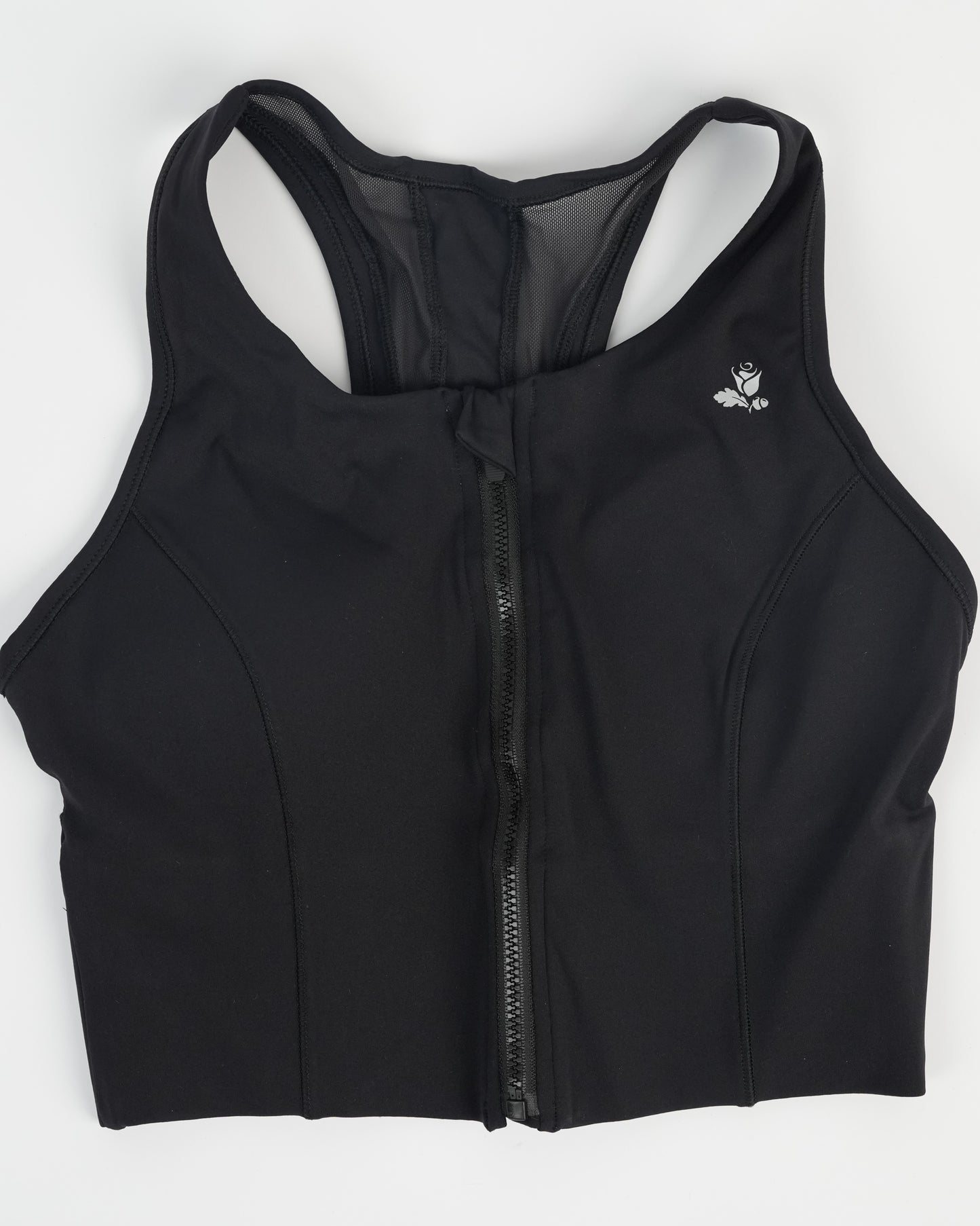 Balance Zip Bra - Black