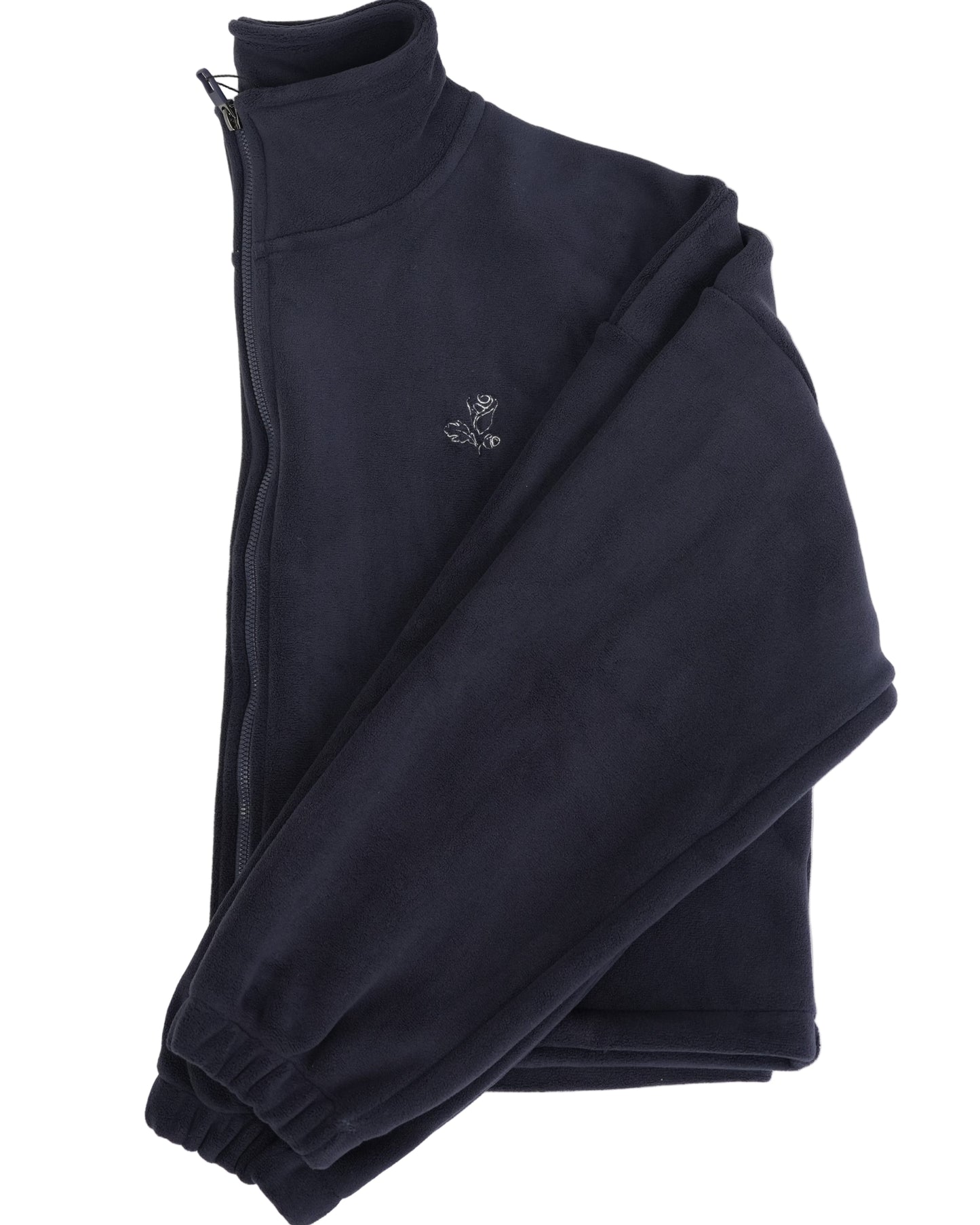 Warm Fleece Jacket – Blue Smoke